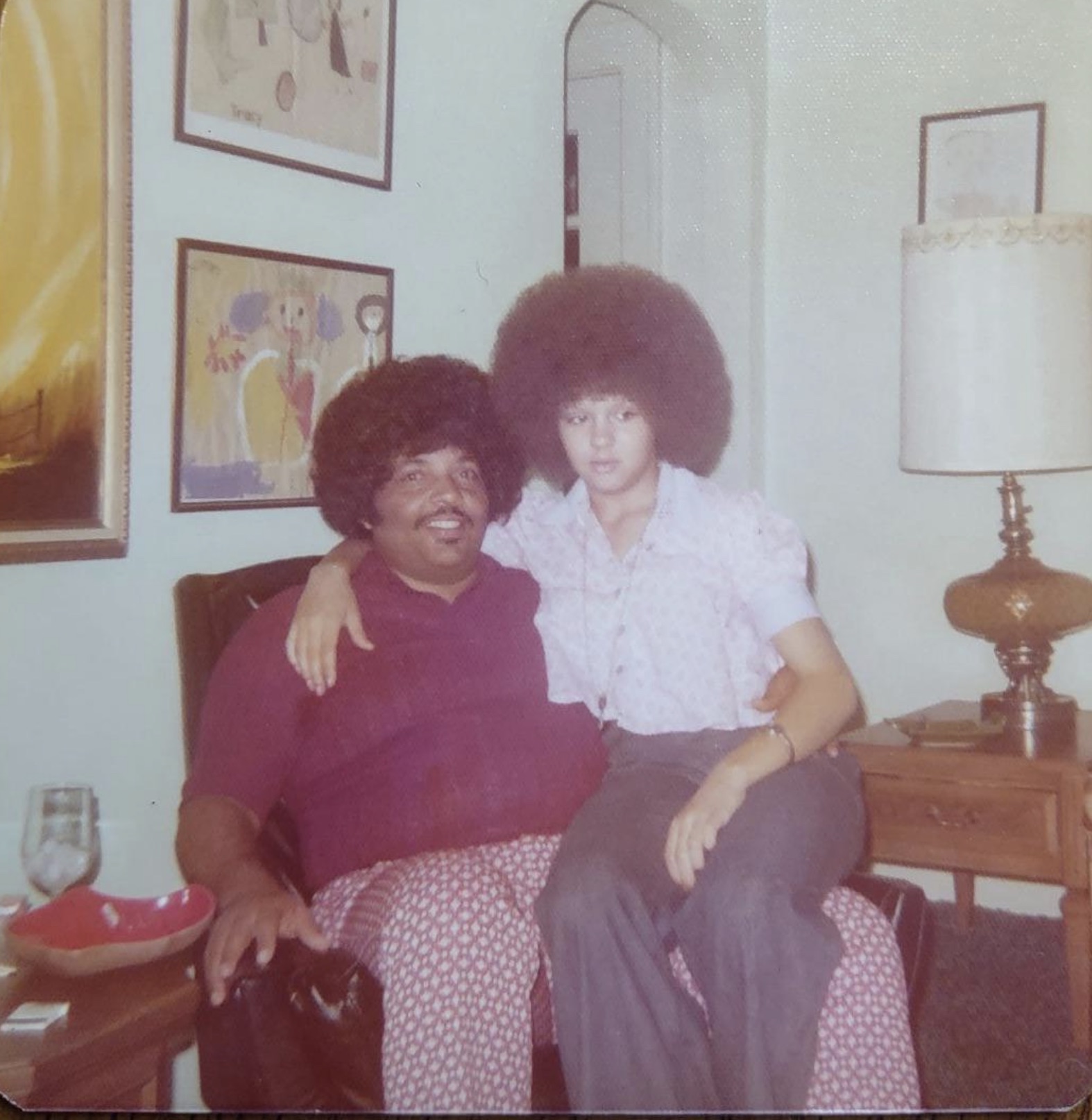 Like Father, like daughter, 1970.